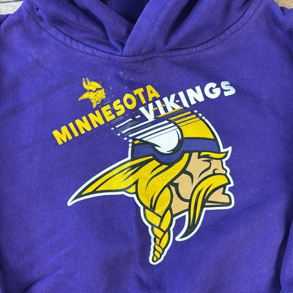 Large NFL Minnesota Vikings youth L hoodie